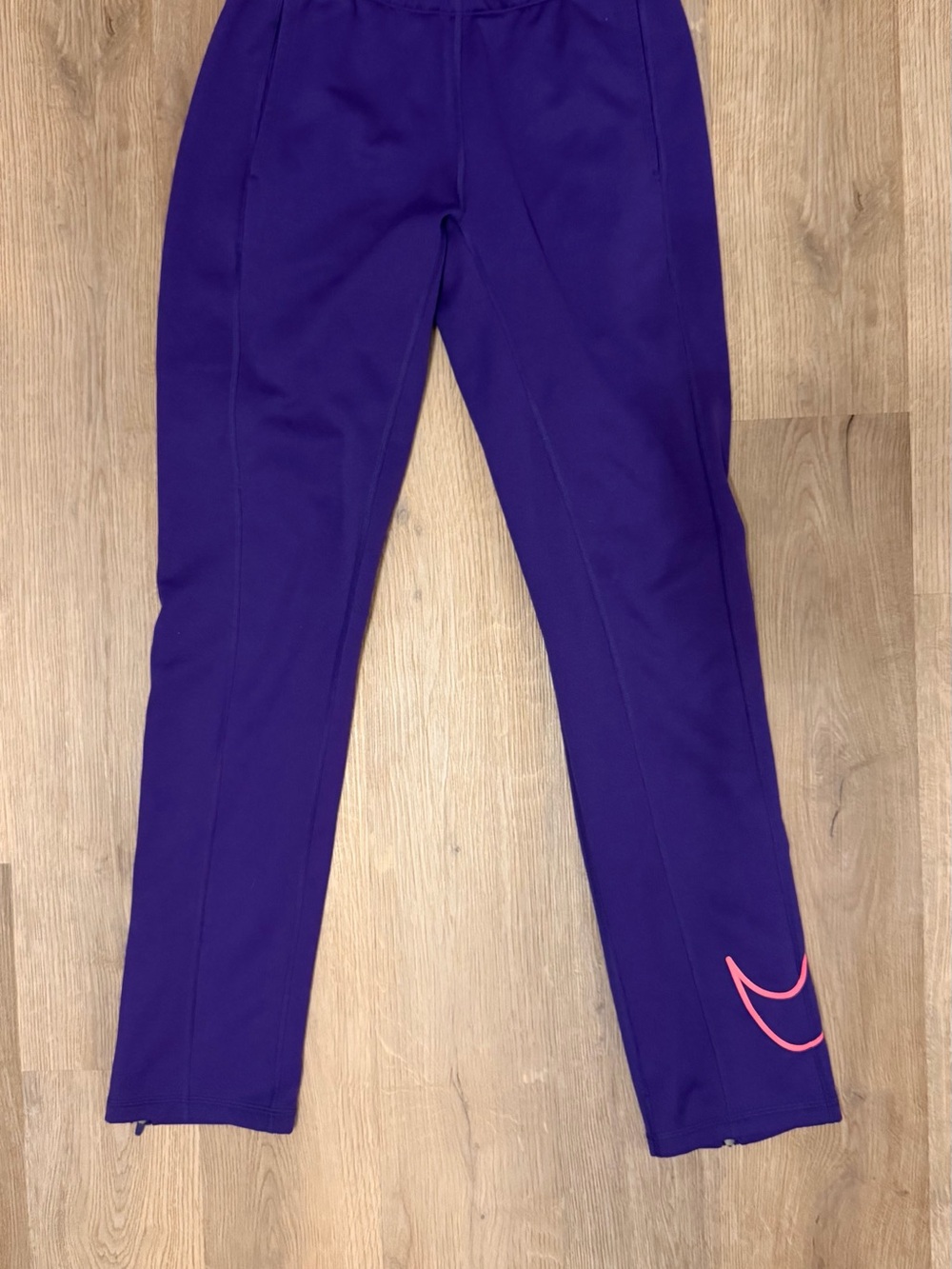 Nike Therma-FIT Fleece Lined Purple Training Leggings XS